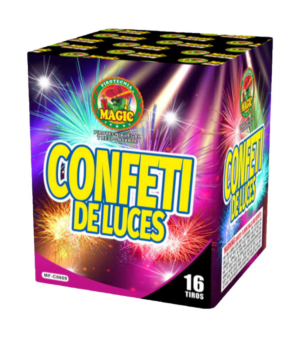 CONFETI DE LUCES 16 TIROS
