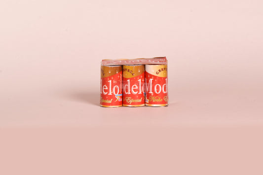 Cerveza con 6 piezas